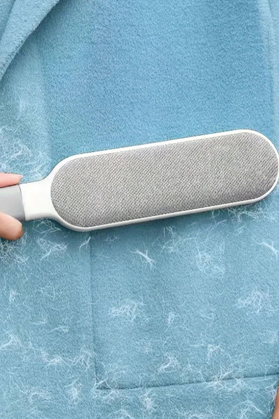 Double-Sided Pet Hair Remover, Manual Electrostatic Sticky Lint Brush, for Cat, Clothing, Sofa, Furniture,  Carpet Cleaning