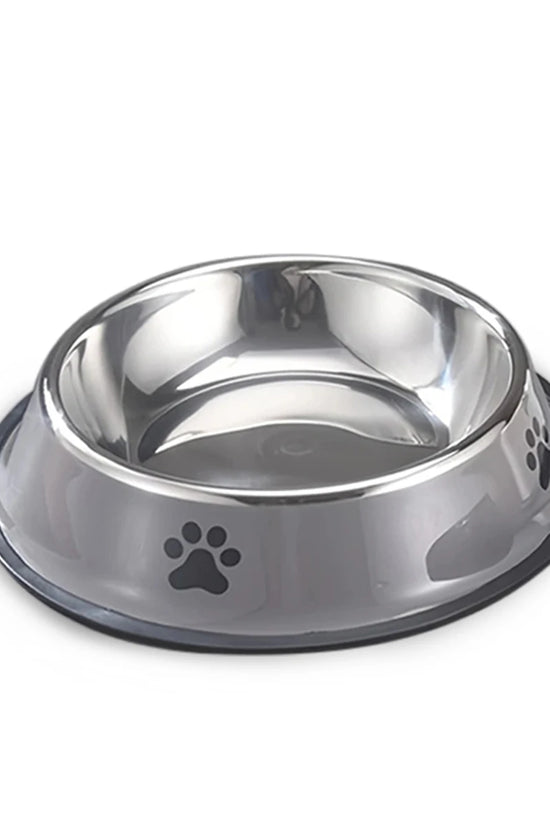 1PC Stainless Steel Pet Bowl Cat Bowl Dog Food Bowl Multi-Specification Anti-fall Food Bowl Food Bowl Feeding Pet Supplies