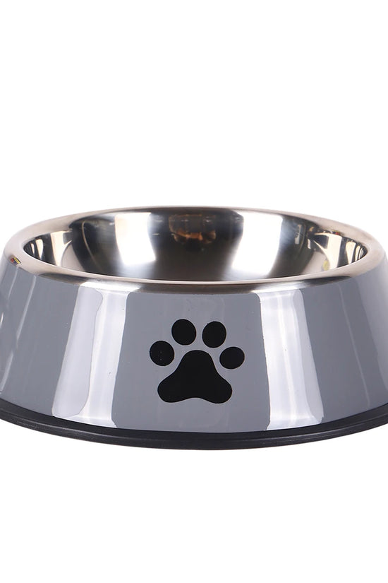 1PC Stainless Steel Pet Bowl Cat Bowl Dog Food Bowl Multi-Specification Anti-fall Food Bowl Food Bowl Feeding Pet Supplies
