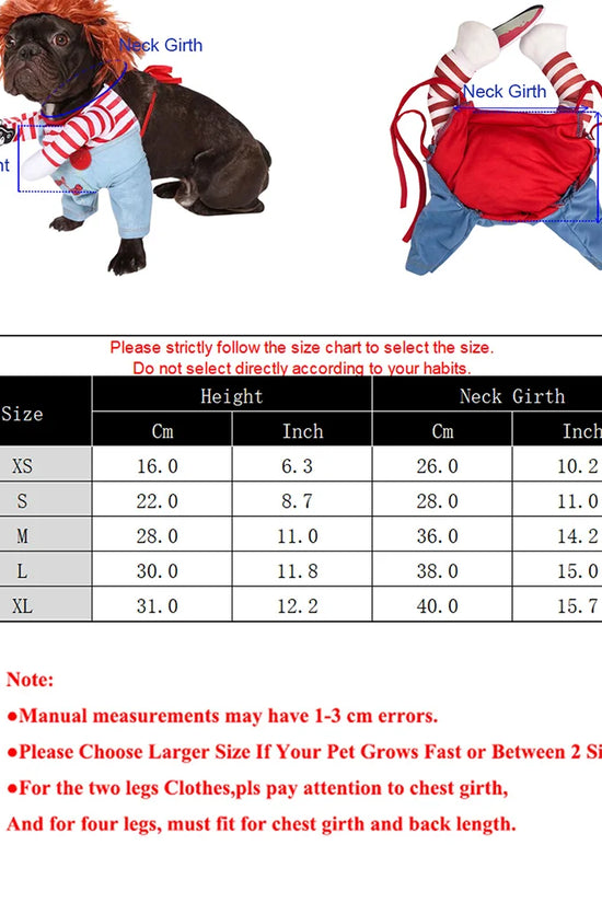 Funny Cat Clothes Halloween Cosplay Costumes For Small Medium Dog Cats Creative Pet Party Kitten Jumpsuits Soft Warm Cat Coat