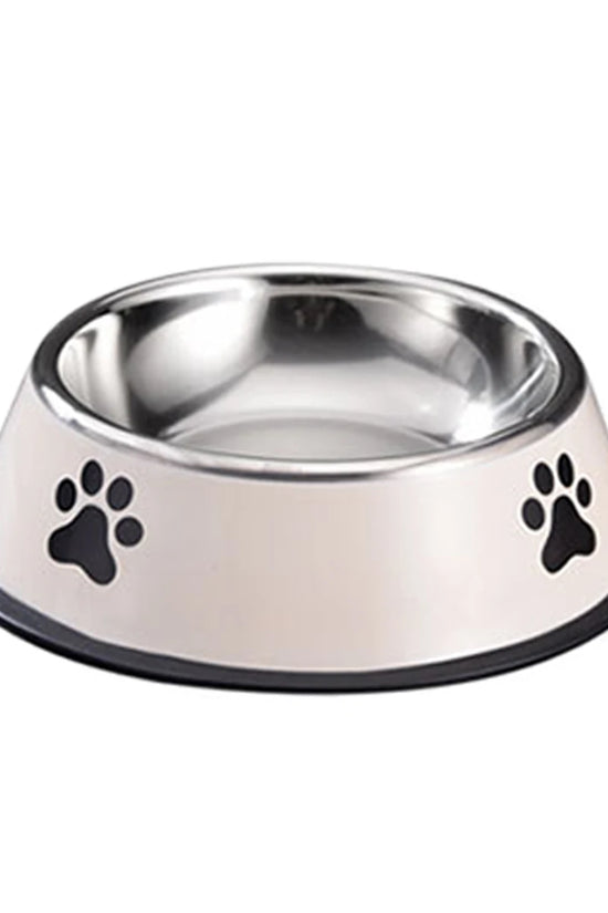 1PC Stainless Steel Pet Bowl Cat Bowl Dog Food Bowl Multi-Specification Anti-fall Food Bowl Food Bowl Feeding Pet Supplies