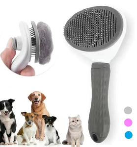 Pet Dog Brush Cat Comb Self Cleaning Pet Hair Remover Brush For Dogs Cats Grooming Tools Pets Dematting Comb Dogs Accessories
