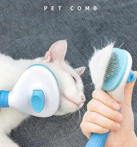 Pet Dog Hair Brush Cat Comb Grooming And Care Cat Brush Stainless Steel Comb For Long Hair Dogs Cleaning Pets Dogs Accessories