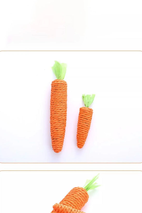 Cat Toys Sound Carrot Cuddle cat stick since fun fun cat teething stick anti-bite cat scratch board pet supplies