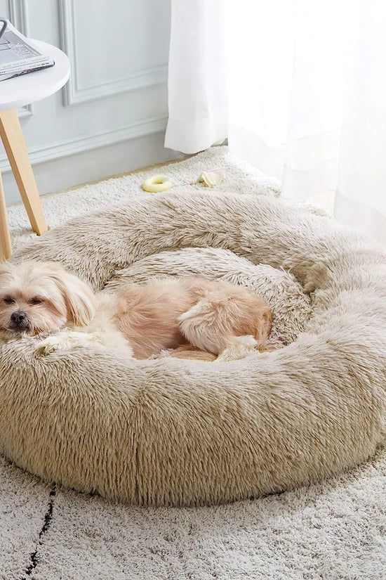 Super Cat Bed Warm Sleeping Cat Nest Soft Long Plush Best Pet Dog Bed for Dogs Basket Cushion Cat Bed Cat Mat Animals Sleeping
