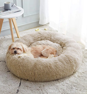 Super Cat Bed Warm Sleeping Cat Nest Soft Long Plush Best Pet Dog Bed for Dogs Basket Cushion Cat Bed Cat Mat Animals Sleeping