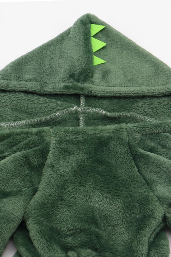 Pet Cat Dog Halloween Dog Clothes for Small Dogs Funny Dinosaur Cosplay Costume Winter Warm Cat Coat Fleece Hoodies Sweater