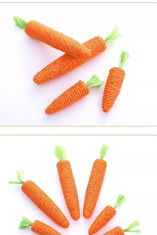 Cat Toys Sound Carrot Cuddle cat stick since fun fun cat teething stick anti-bite cat scratch board pet supplies